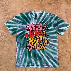 Unisex Converse T-Shirt Men's Graphic Tie-Dye Short Sleeve Size Medium NWOT